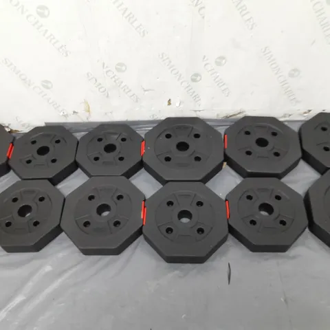 11X KAYMAN WEIGHTS TO INCLUDE 2KG, 1.5KG, AND 1.25KG