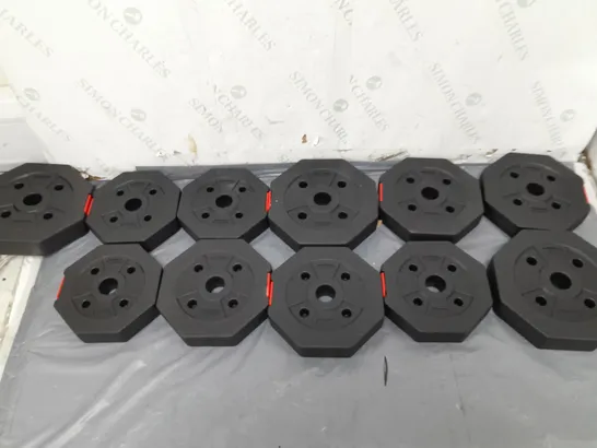 11X KAYMAN WEIGHTS TO INCLUDE 2KG, 1.5KG, AND 1.25KG