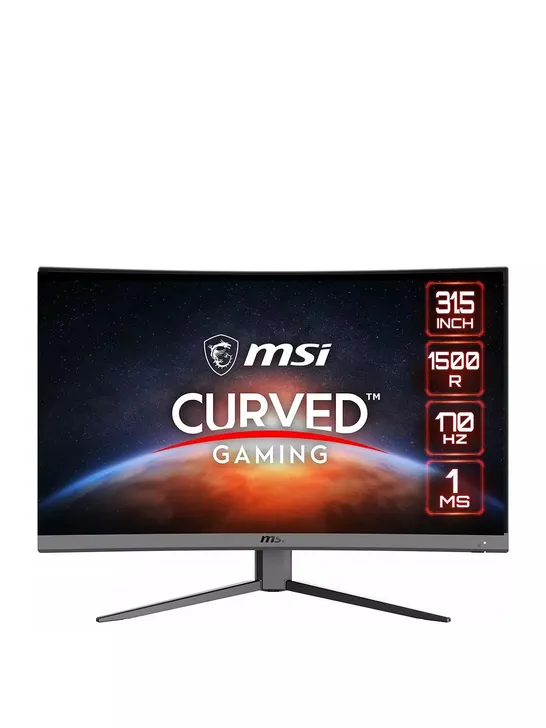 BOXED MSI G32CQ4 E2 32IN - QHD - 165HZ - 1MS - HDR READY - AMD FREESYNC PREMIUM - 1500R CURVED GAMING MONITOR RRP £269