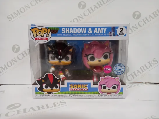 FUNKO POP! SONIC THE HEDGEHOG SHADOW & AMY 