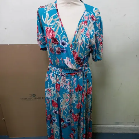 JESSICA JOY DRESS FLORAL PATTERN SIZE 12