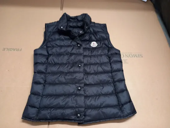 MONCLER PADDED GILET IN BLACK - 0