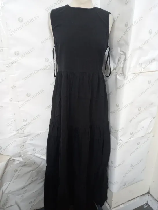 NOBODY'S CHILD ASTRID MIDAXI DRESS IN BLACK SIZE 10