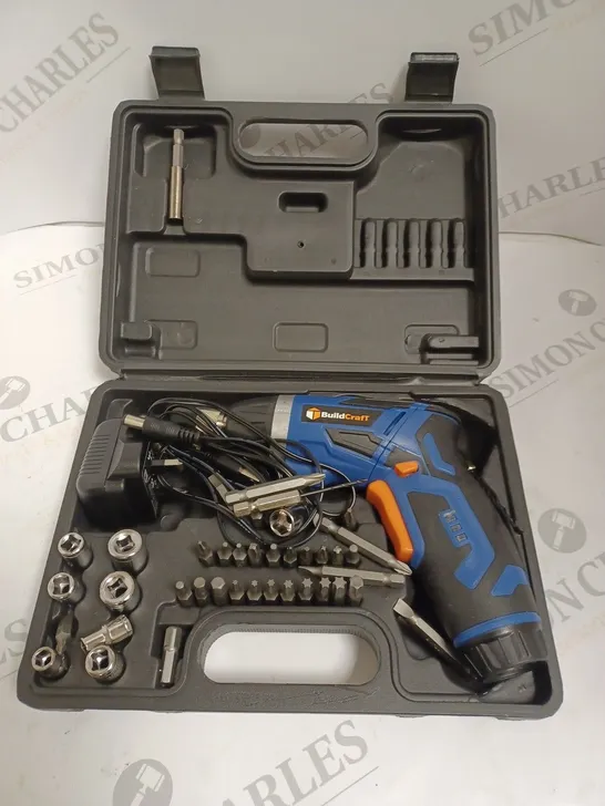 BOXED BUILDCRAFT TWIST HANDLE 3.6V SCREWDRIVER SET