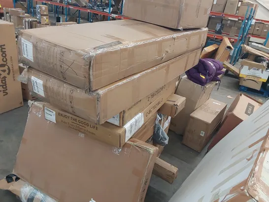 PALLET OF ASSORTED FURNITURE PARTS 