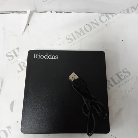 BOXED RIODDAS EXTERNAL DVD/CD DRIVE 