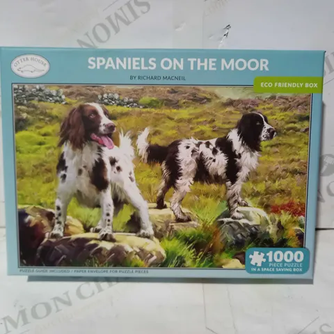 OTTER HOUSE SPANIELS ON THE MOOR 1000 PIECE JIGSAW PUZZLE