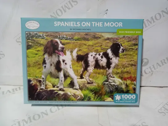 OTTER HOUSE SPANIELS ON THE MOOR 1000 PIECE JIGSAW PUZZLE