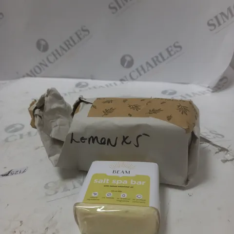 BEAM SALT SPA SOAP WITH LEMON X 5 