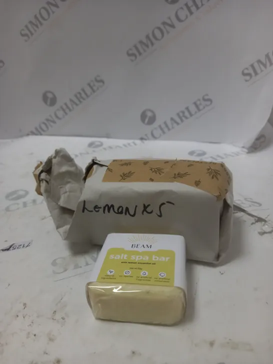 BEAM SALT SPA SOAP WITH LEMON X 5 