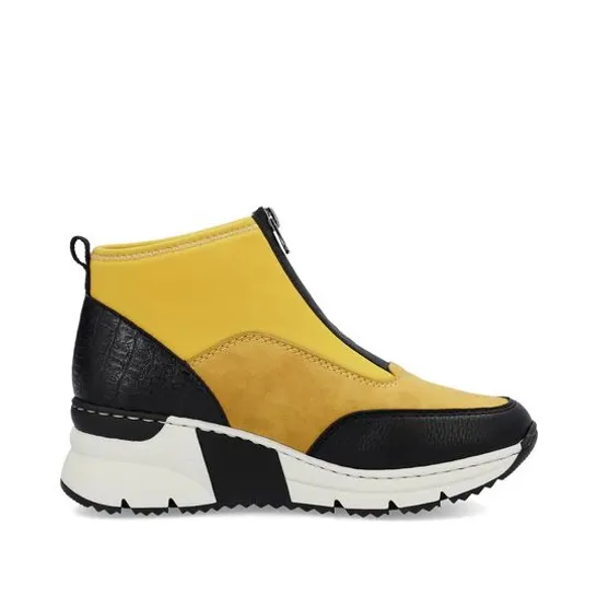 RIEKER HI TOP TRAINER- YELLOW SIZE 7.5