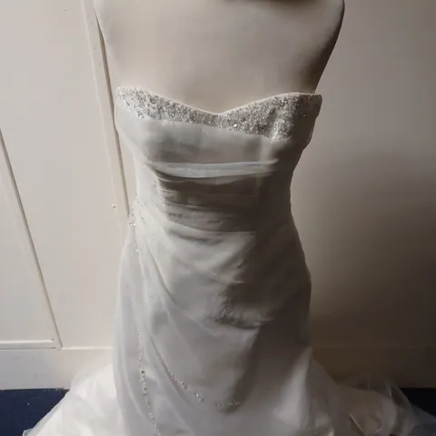 ROSETTA NICOLINI ALBERTA STYLE WEDDING DRESS SIZE 14