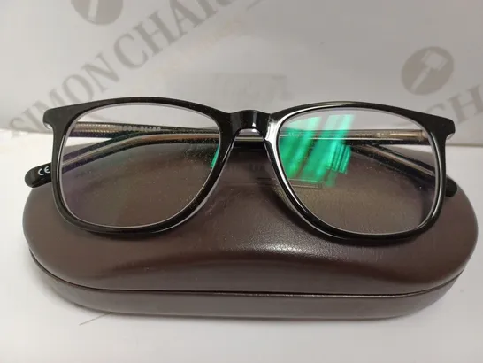 LONDON RETRO HIGHGATE BLACK/CRYSTAL PRESCRIPTION GLASSES