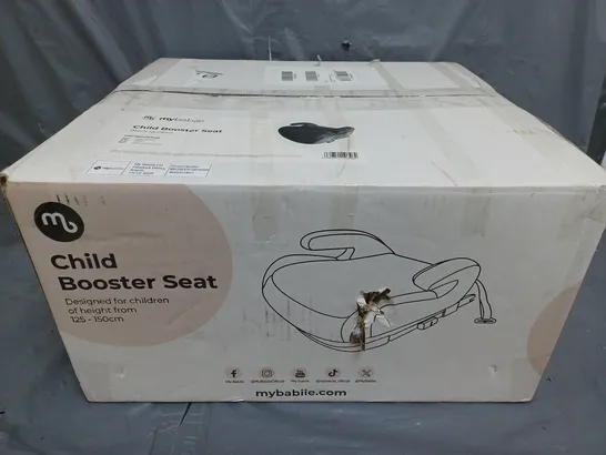 BOXED MY BABIIE CHILD BOOSTER SEAT