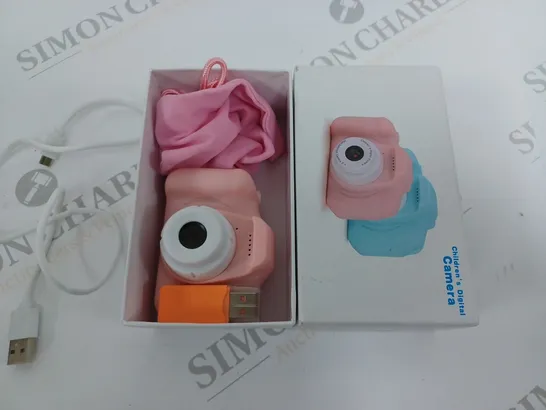 CHILDRENS DIGITAL CAMERA - PINK