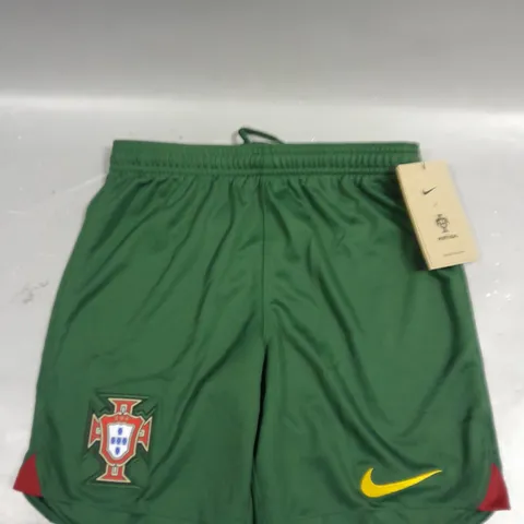 CHILDRENS PORTUGAL NATIONAL TEAM JERSEY SHORTS - S