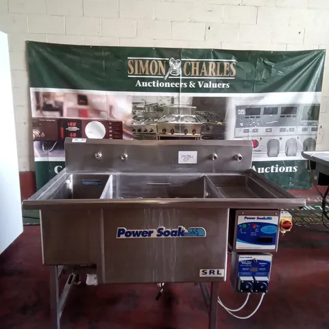 COMMERCIAL POWER SOAK WASH STATION 