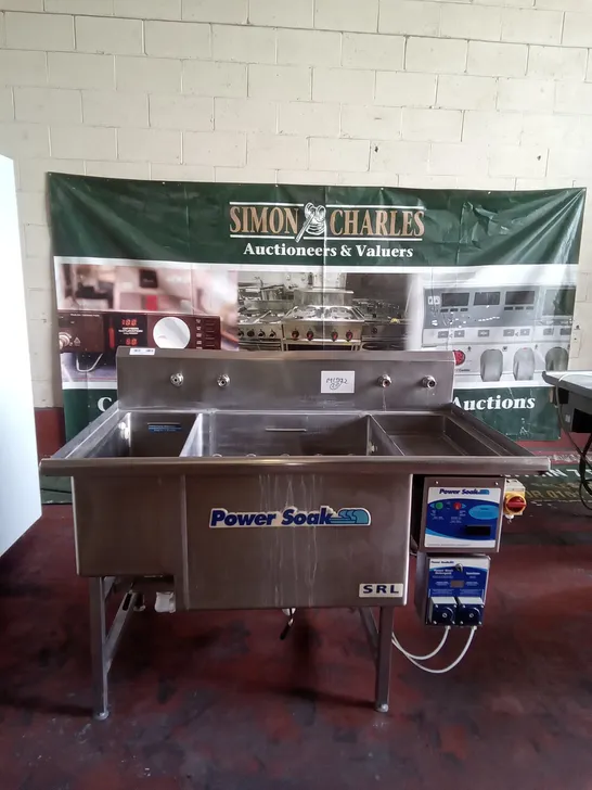 COMMERCIAL POWER SOAK WASH STATION 