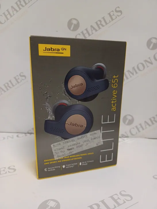 BOXED JABRA ELITE ACTIVE 65T EARBUDS