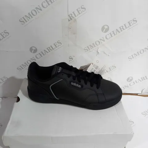 BOXED PAIR OF ADIDAS ROGUERA EG2659 UK 8 BLACK 