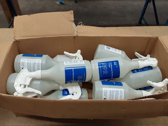 BOX OF APPROXIMATELY 16X 750ML DISINFECTANT SPRAY BOTTLES (1 BOX)