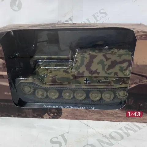 COLLECTABLE 1/43 SCALE PANZERJAGER TIGER TANK MODEL