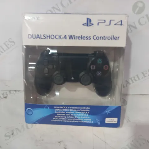 SONY PLAYSTATION 4 DUALSHOCK 4 WIRELESS CONTROLLER IN BLACK