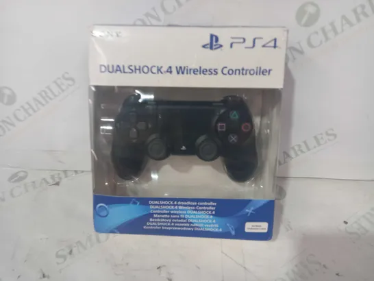 SONY PLAYSTATION 4 DUALSHOCK 4 WIRELESS CONTROLLER IN BLACK