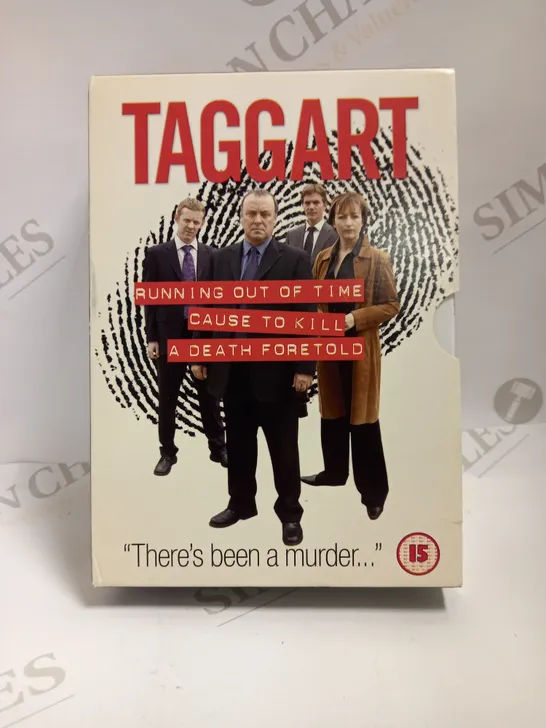 TAGGART 3 DVD SET - RUNNING OUT OF TIME, CAUSE TO KILL AND A DEATH FORETOLD