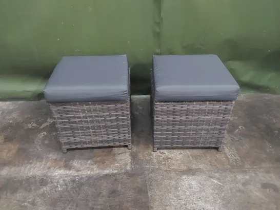 BRAND NEW BOXED KANSAS GARDEN AND PATIO RATTAN SOFA SET (3 BOXES) RRP £995