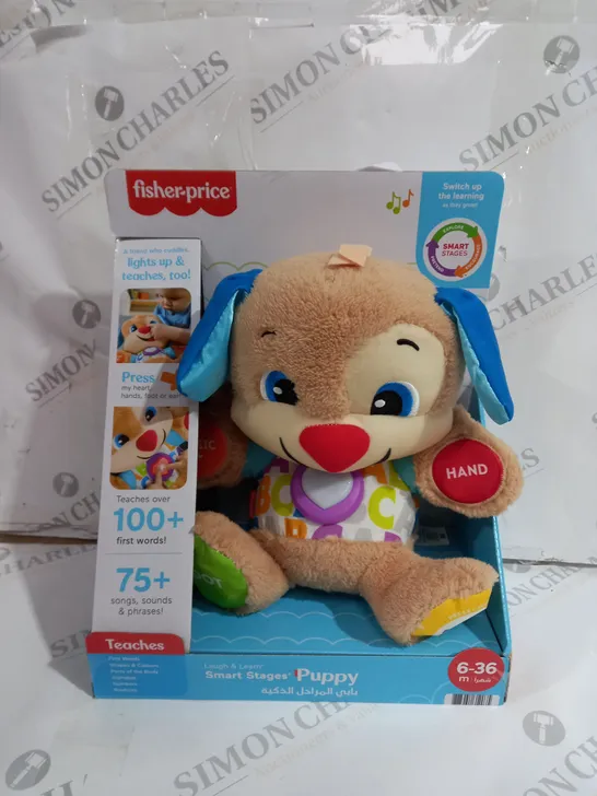 BOXED FISHER PRICE SMART STAGES PUPPY 