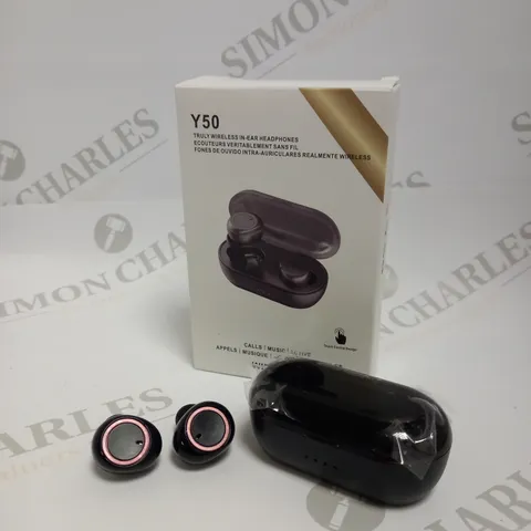 Y50 TRULY WIRELESS IN EAR HEADPHONES 