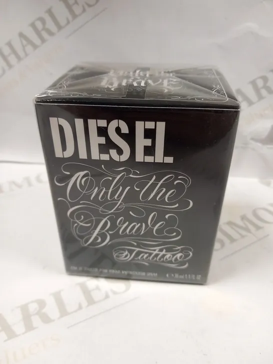 BOXED AND SEALED DIESEL ONLY THE BRAVE TATOO EAU DE TOILETTE 35ML