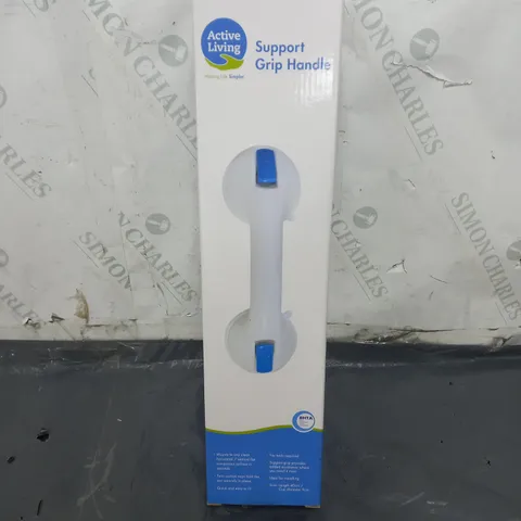 BOX OF APPROX 12 ACTIVE LIVING SUPPORT GRIP HANDLE IN WHITE