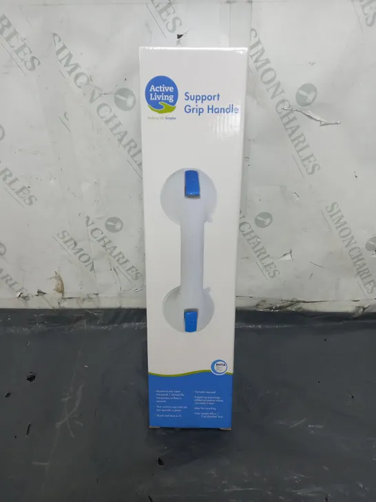 BOX OF APPROX 12 ACTIVE LIVING SUPPORT GRIP HANDLE IN WHITE