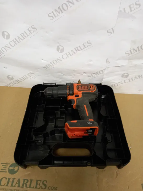 BLACK+DECKER BCD700S2K-GB CORDLESS COMBI DRILL