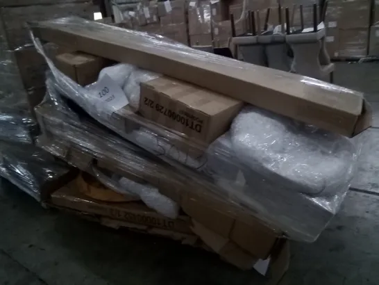 PALLET OF ASSORTED TABLE PARTS