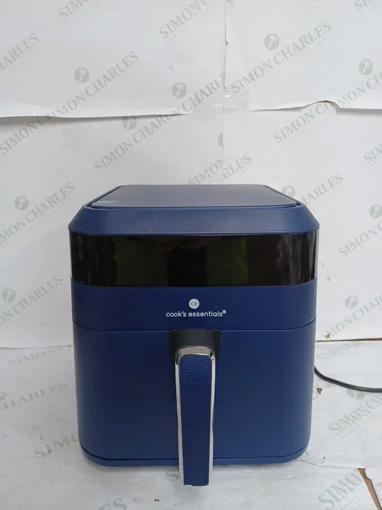 COOKS ESSENTIALS AIR FRYER IN NAVY BLUE