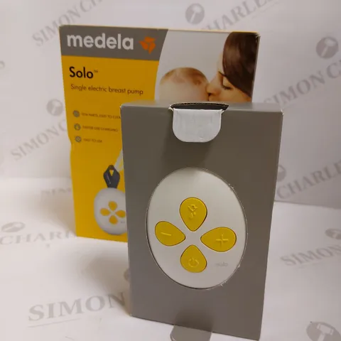 BOXED MEDELA SOLO SINGLE ELECTRIC BREAST PUMP