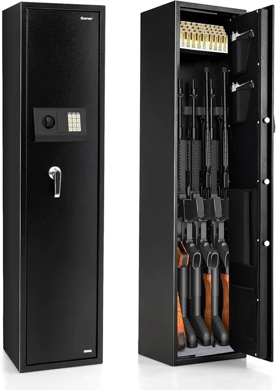 BOXED COSTWAY GUN CABINET WITH DIGITAL KEYPAD (1 BOX)