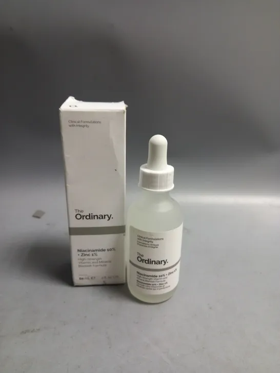 THE ORDINARY NIACINAMIDE 10% AND ZINC 1% SERUM 60ML