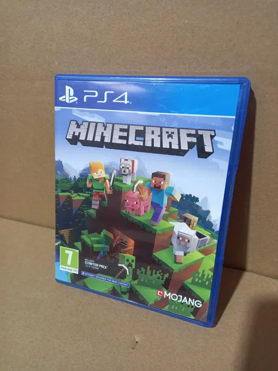 PLAYSTATION 4 MINECRAFT VIDEO GAME