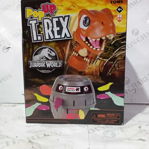 TOMY JURASSIC WORLD POP T. REX GAME