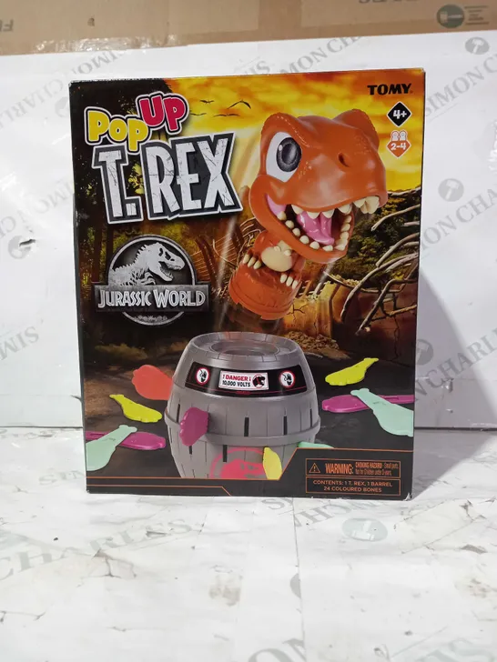 TOMY JURASSIC WORLD POP T. REX GAME