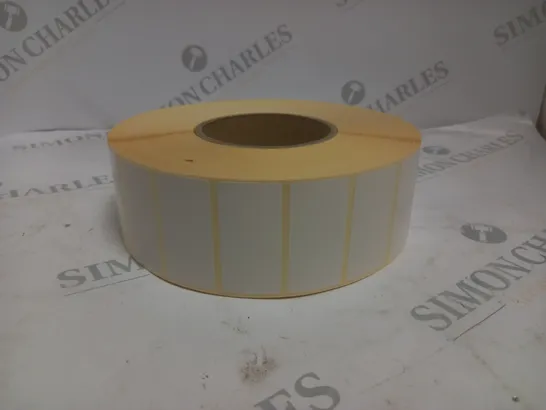 BOX OF 5 SATO PERM ADHESIVE LABEL ROLLS (5000 LABELS PER ROLL) - 55X27MM