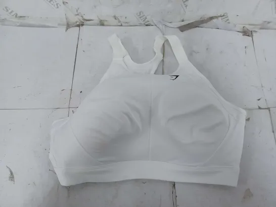 GYMSHARK SPORTS BRA IN WHITE - 40D