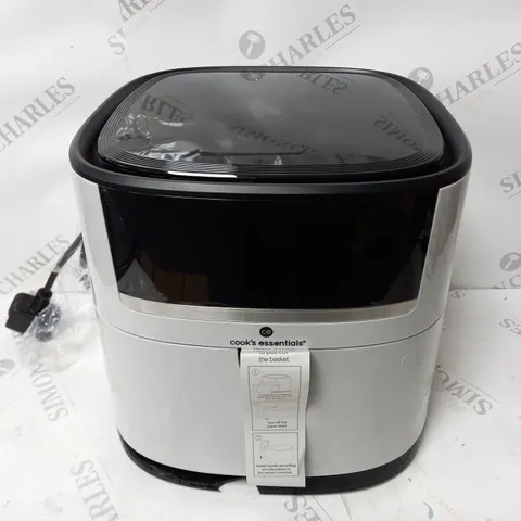 COOK'S ESSENTIALS 4L AIR FRYER COOL GREY