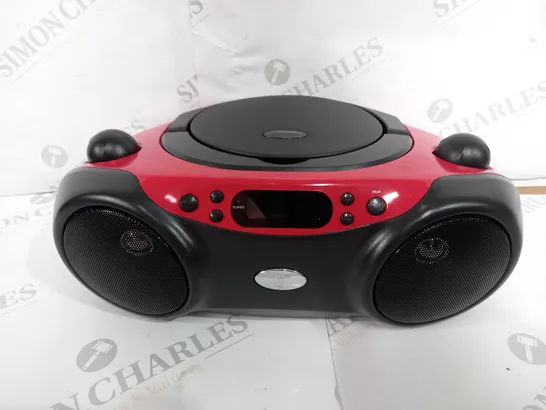 BOXED BLUETOOTH CD BOOMBOX