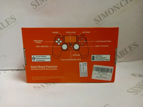 SEALED PLAY IN STYLE DUAL SHOCK FUNCTION WIRELESS CONTROLLER FOR PS4