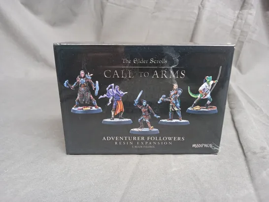 BOXED AND SEALED THE ELDER SCROLLS - CALL TO ARMS - ADVENTURER FOLLOWERS - RESIN EXPANSION